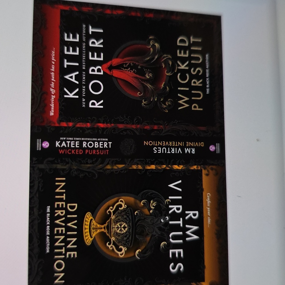 R.M. Virtues Divine Intervention Book & Wicked Pursuit In The Same Book